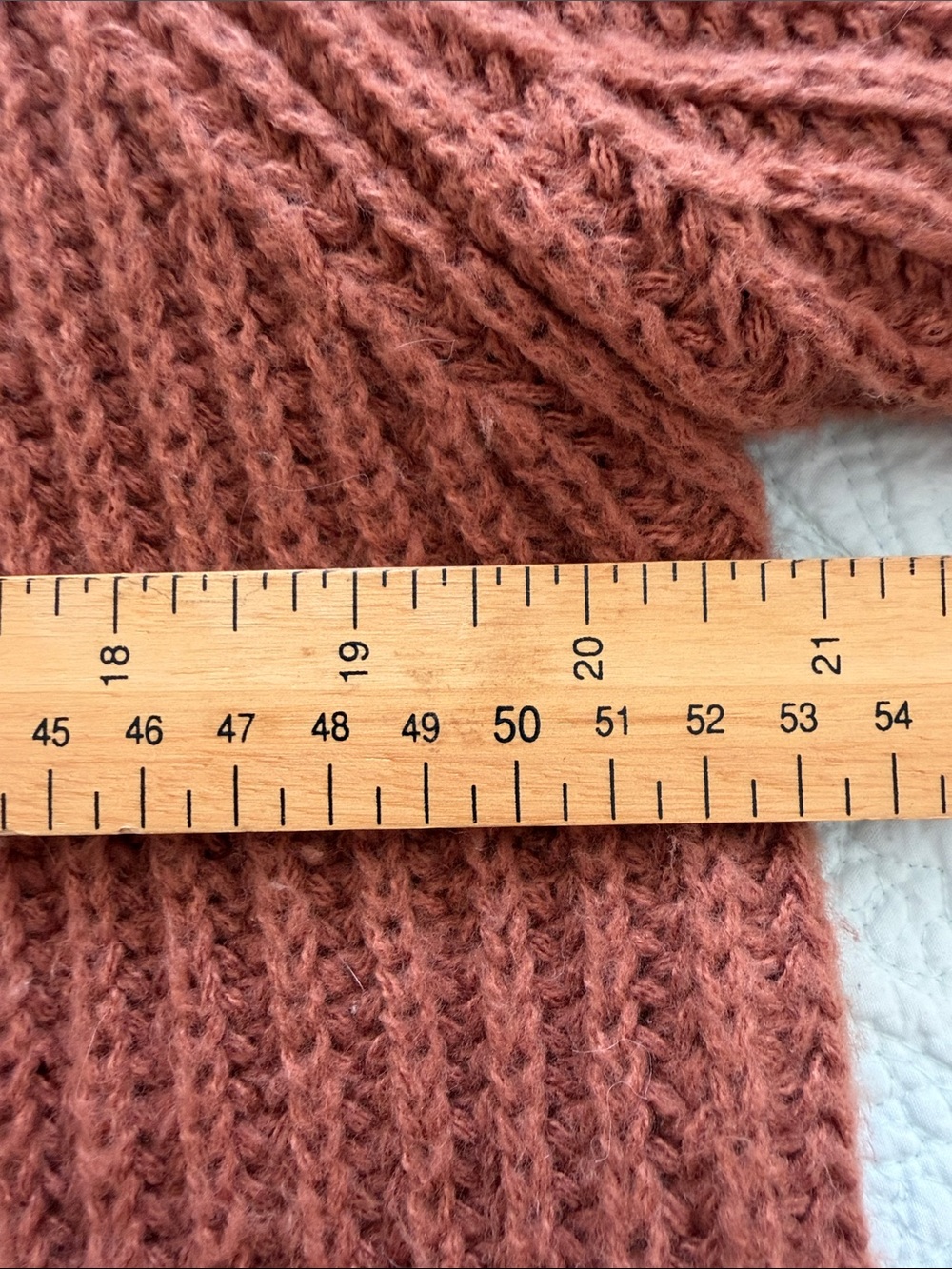 Soft & Cozy button-Front Cardigan Sweater - Rusty Brown M - Picture 8 of 12